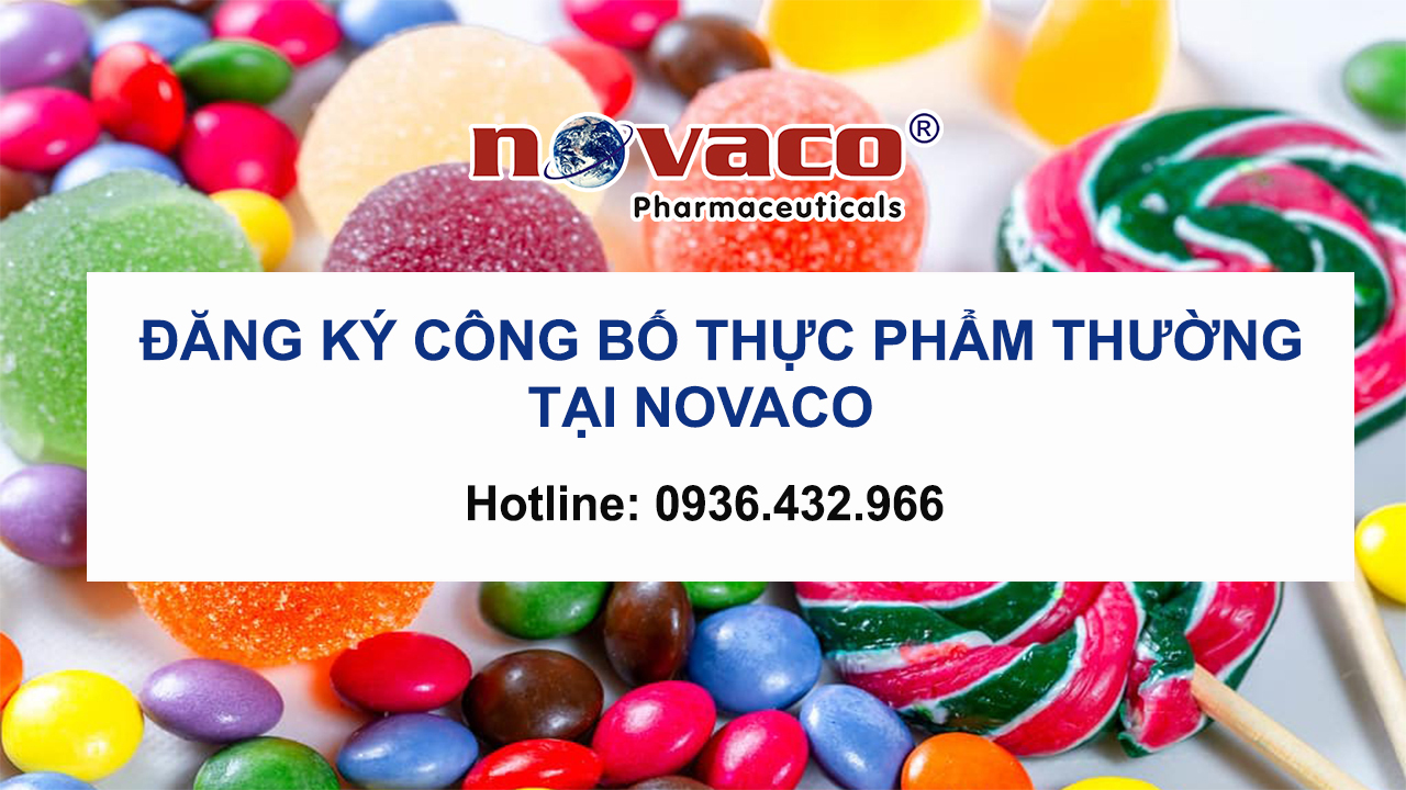 Quy trình công bố thực phẩm thường tại Novaco