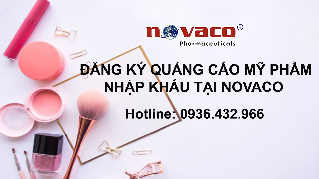 Quy trình đăng ký quảng cáo mỹ phẩm nhập khẩu 