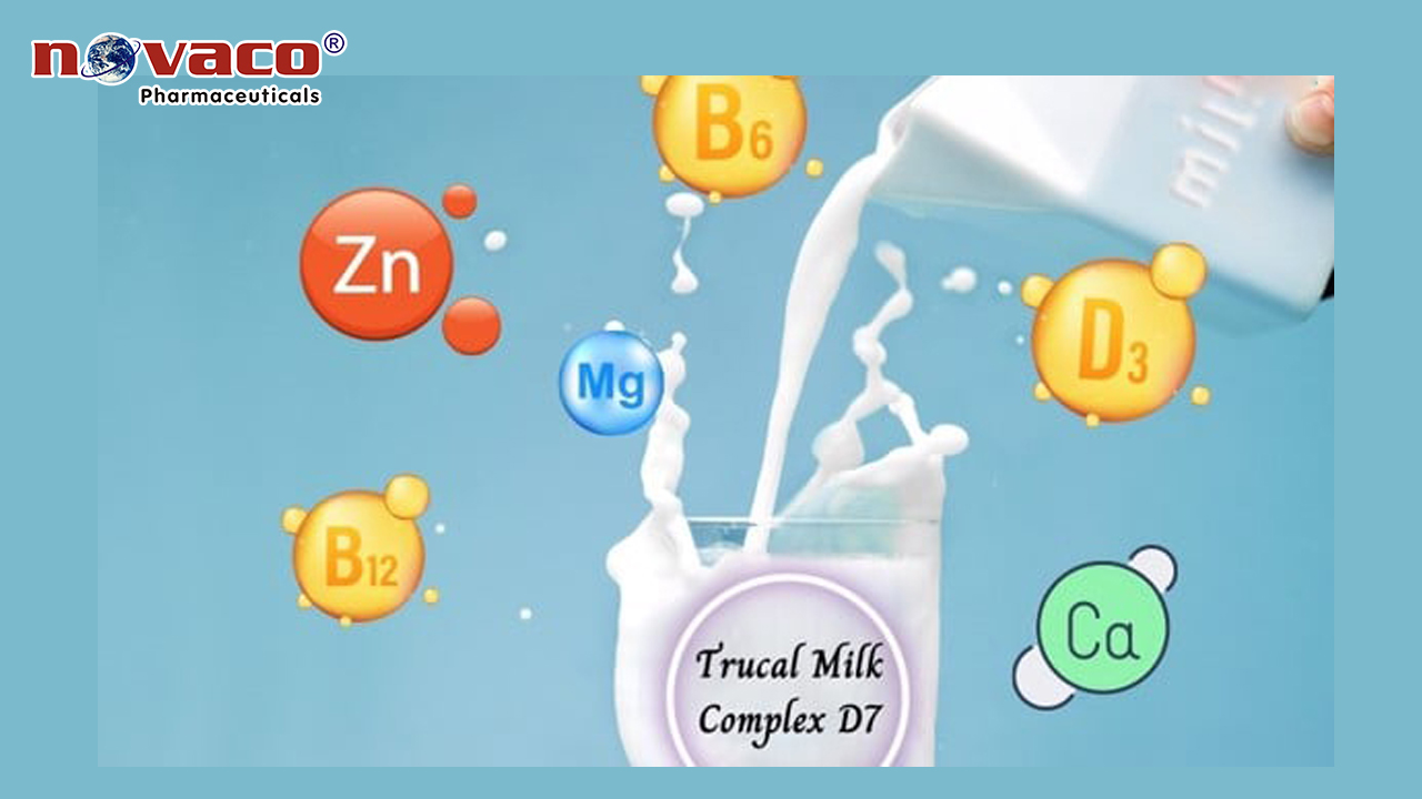 Trucal Milk Mineral Complex D7  - Nguyên liệu Novaco